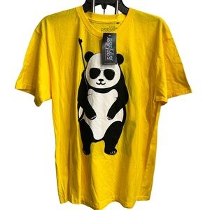 Yellow Panda Graphic Tee